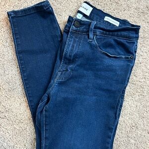 Frame The Skinny De Jeanne Crop Jeans